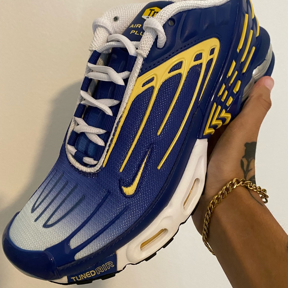 Air Max Plus 3 GS ‘Deep Royal Topaz Gold’